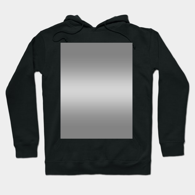 Gray to White Horizontal Bilinear Gradient Hoodie by OmbreDesigns